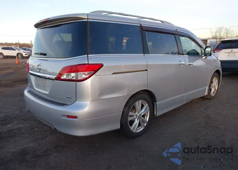 2011 Nissan Quest Sl из США, поврежденный, VIN JN8AE2KP0B9005097
